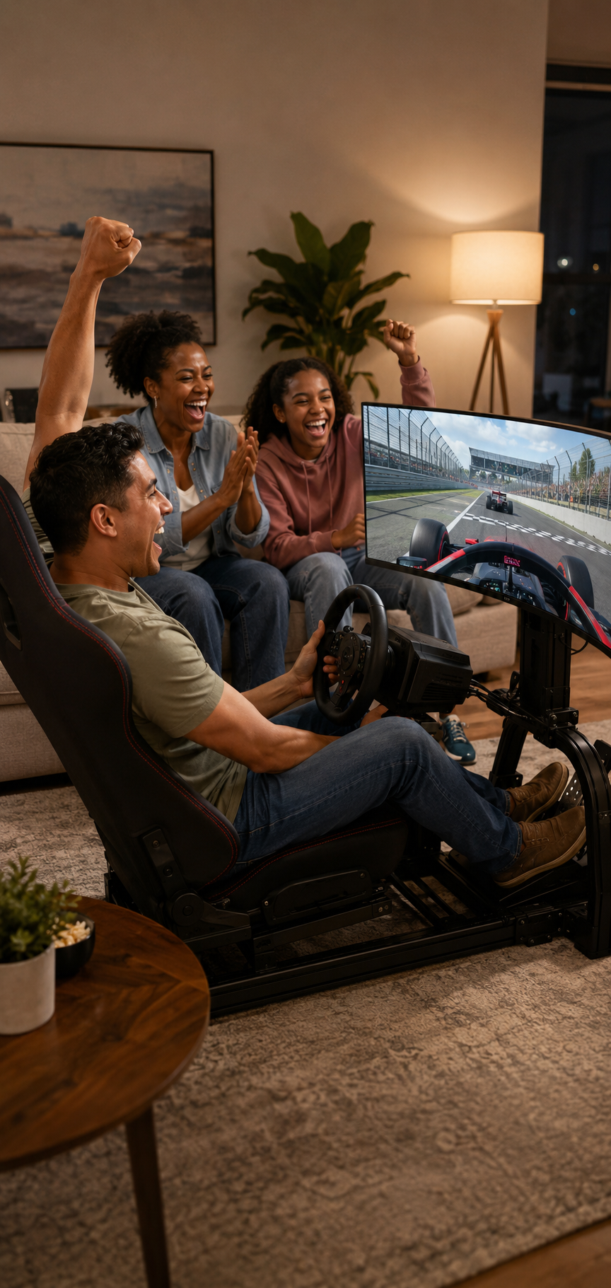 Victory lap from your couch