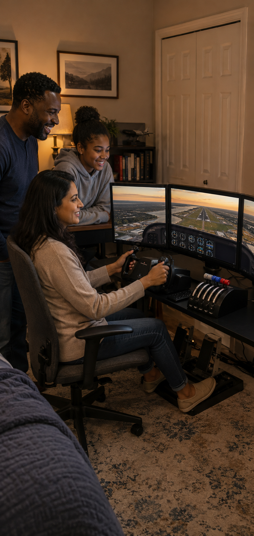 Takeoff from your spare room