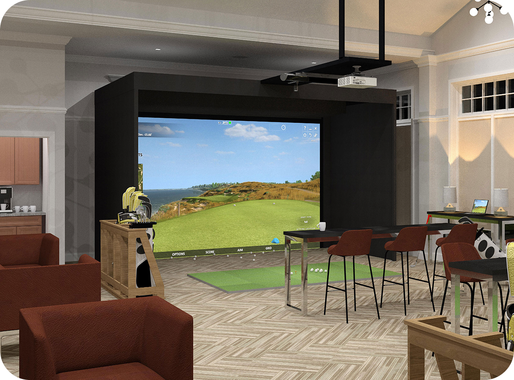 aboutGOLF aG Sim Kit Enclosure