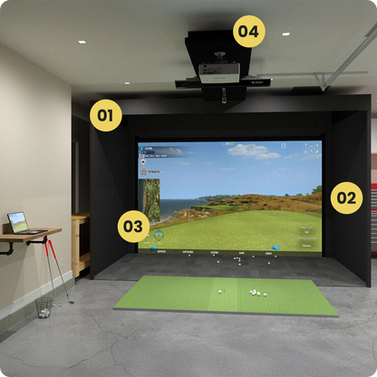 aboutGOLF aG Sim Kit Enclosure